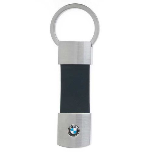 BMW Genuine Leather Key Chain Ring 1 3 5 6 7 8 Series 325i NW