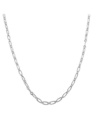Sterling Silver 2.4-mm Mixed Link Chain