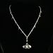 Missouri Tigers Crystal Bead Logo Necklace NCAA College Athletics