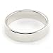 Jewelry : 10K White Gold Wedding Bands 4mm flat