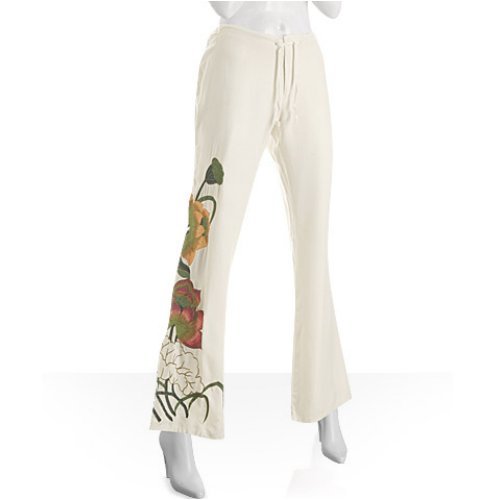 silk trousers