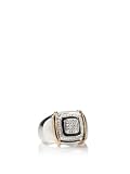Nicky Hilton Chelsea Silver With 18k Gold Wash Ring, Size 7