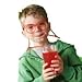 Weird Gifts: Adult Party Decorations - Party Drinking Straw Glasses Play Ps3 and Drink in Same Time - - Make Your Party Funny More (Random Color)