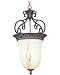 Maxim Lighting 2224WHGB 3 Light Foyer Light, Greek Bronze