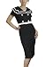 Sailor Vintage Black White Pinup Pencil Skirt Dress 6