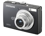 Samsung L200 10MP Digital Camera with 3x Optical Zoom (Black)