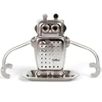 Kikkerland Robot Tea Infuser and Drip...