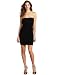 Wrapper Women's Shirred Tube Dress, Black, Large 12
