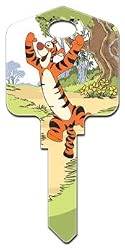 Winnie the Pooh Tigger Lets Bounce Schlage SC1 House Key