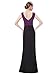 Ever Pretty Elegant Full Length Stretchy V-neck Evening Gown 09051
