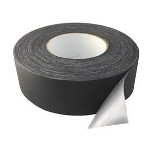 American Recorder (ART) Gaffers Tape 2 x 60 Yards, Black by