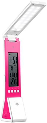 Domai New Improve Version with Calendar Flashlight Camping Lamp LED Simple Fashion Eye Lamp (Pink)