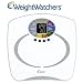 Weight Watchers Tracker Body Fat Scale with Color Display - White