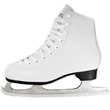 Concept Spirit Ice Figure Skating Boots Leather White RRP £60.00