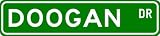 DOOGAN Street Sign ~ Personalized Family Lastname Novelty Sign ~ Gameroom, Basement, Garage Sign ** Aluminum 4 x 18