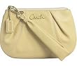 Coach Leather Parker Wristlet Case Bag for IPOD 42502 Sand