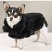 X-SMALL - BLACK - Faux Mink Coat - DOGGIE MINK COAT