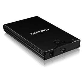Aluratek AHDUB250 USB 2.0 2.5 External Hard Drive Enclosure