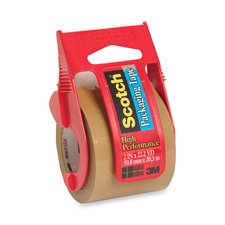 3M Commercial Office Supply Div. Products - Packing Tape, w/ Dispenser, 1-1/2 Core, 2x800, Tan - Sold as 1 RL - Packaging tape in the Scotch Sure Start Dispenser is super strong for your heaviest packages and meets U.S. postal regulation