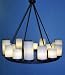 Messina Chandelier with 16 Assorted OR Similar Height Shades