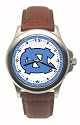 North Carolina Tar Heels - UNC Mens Rookie League Leather Strap Watch