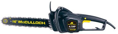 McCulloch MCC4516FK 16-Inch 4.5 HP Electric Chain Saw With Case