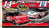 #14 Tony Stewart 2011 Champ Premium Two Sided 3x5 Flag