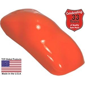 California Orange URETHANE BASECOAT Car Auto Paint Kit