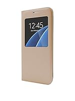 Unotec Funda Flip-S Samsung S7 Dorado