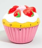 CUP CAKE KITCHEN TIMER PINK OR BLUE