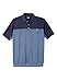 Kingsize Men's Big & Tall Banded Bottom Color Block Polo