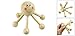 uxcell® Smiling Face Massager Head Hand Massage Roller 6 Legs