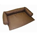 Cooling Dog Bed III Cover Bolster Sheet in Cappuccino Size: Large