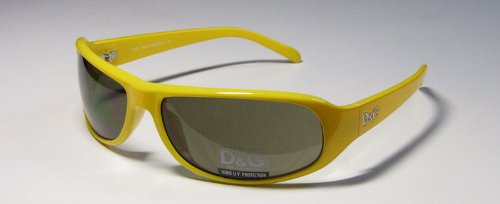 AUTHENTIC DOLCE & GABBANA D&G STYLE: 8017 FRAME COLOR: YELLOW LENSES: BROWN SPORTY/SPORT DESIGNER BEACH/RUNNING/WALKING SUNGLASSES/SHADES - mans/womens/unisex - 100% UVA/UVB protection