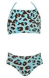 Chic Cheetah Girls Two Piece Tankini w/ Skirt Swimsuit - Plus Size Swimwear Plus Size Swimsuit