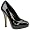 Steve Madden Women's Traisie Pump,Black Patent,6.5 M US