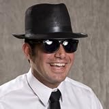 Felt Blues Brothers Fedora Hat