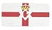 Ireland Northern Irish Flag Vanity Auto License Plate