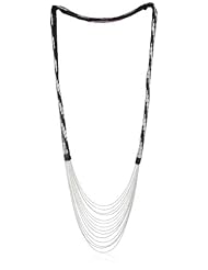 Fiona Paxton Coco Necklace - Black and Silver