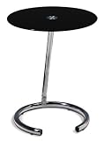 Yield Telephone Table, 19.5Hx16D, BLACK GLASS 31boIadShkL. SL160 Yield Telephone Table, 19.5Hx16D, BLACK GLASS