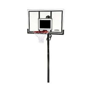 Lifetime 71525 In-Ground Basketball System with 54-Inch Shatter Guard Backboard