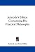 Book Aristotle's Ethics: Comprising His Practical Philosophy
