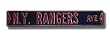 New York Rangers Avenue Sign 6 x 36 NHL Hockey Street Sign