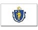 Massachusetts  Flagge Fahne 90 * 150 cm