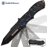 Smith&WessonBlackOps3w/BluehandleTantoBlade