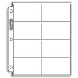 Ultra-Pro 8-Pocket Pages (1952-1956 Topps, Bowman Cards) - 100 Pages per box