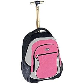CalPak City View Wheeled Backpack (Olive Green/Charcoal/Gray/Black)