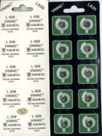 Childrens Toyshop  Electronics : Button Cell Ag4 / 377 / 626 10/Card