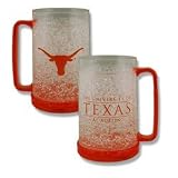 Texas Longhorns Freezer Mugs - 16 oz. Liquid Crystal