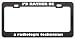 I'D Rather Be A Radiologic Technician Profession Career License Plate Frame Tag Holder
